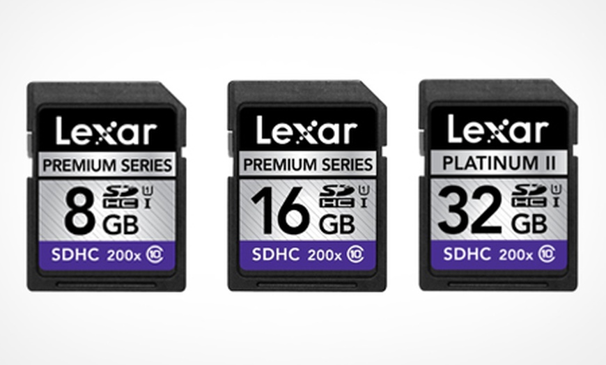 Image 1: Lexar Platinum II SDHC Card