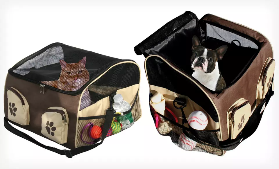 Pet Store 3-in-1 Booster, Car Seat, and Carrier for Pets (Up to 63% Off). Two Sizes. Free Shipping and Returns. - Primary Image
