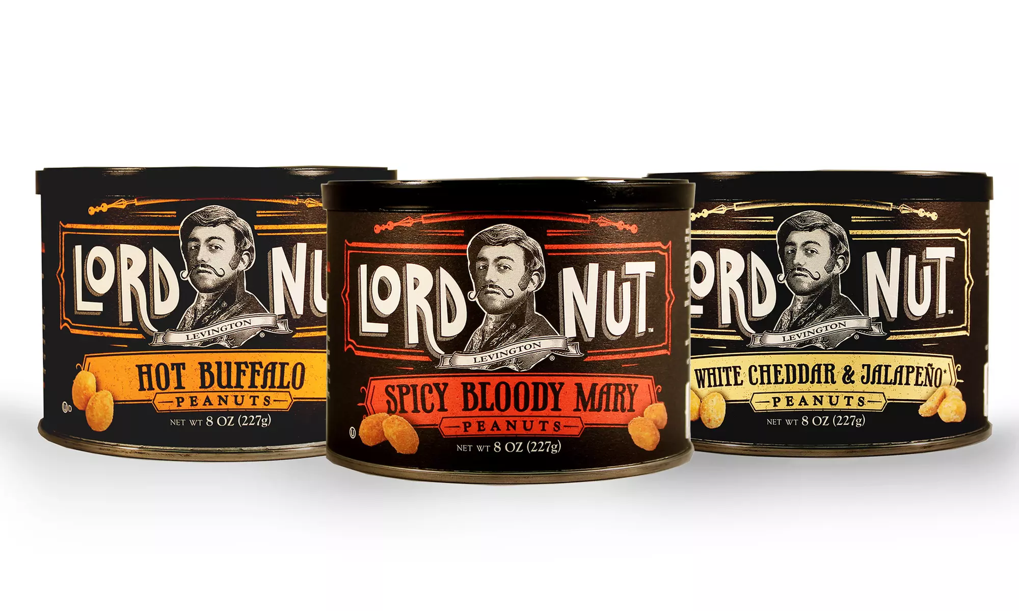 Lord Nut Levington Flavored Peanuts (3-Pack) - Primary Image