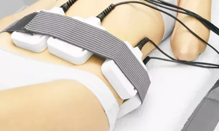 One, Three or Six Laser Lipolysis Sessions for Two Areas with vibration plate (Up to 51% Off) - Second Medium
