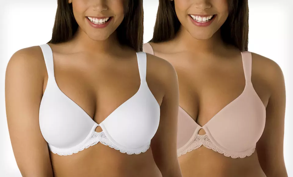$24.99 for Two Playtex Secrets Underwire Bras in Black and Nude or White and Nude ($64 List Price). Free Shipping. - Primary Image