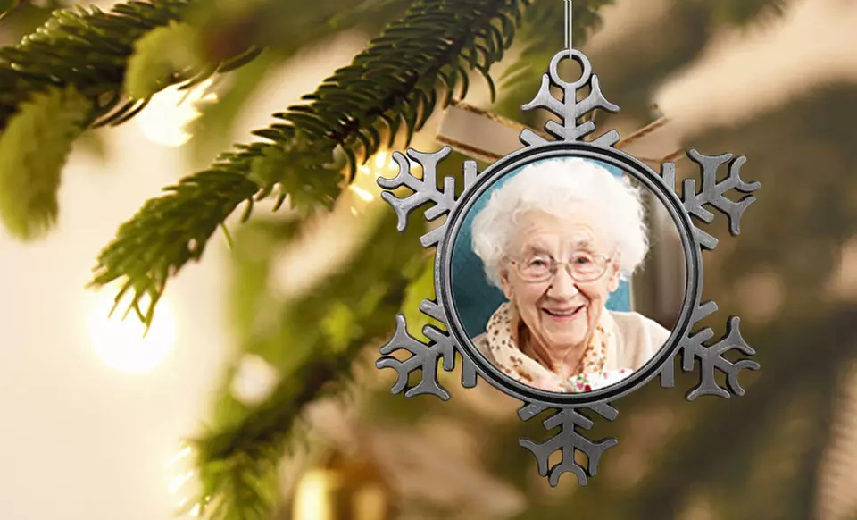 Customizable Ceramic or Pewter Ornament from $9.99–$11.99 from Picture It on Canvas. Free Shipping. - Second Medium