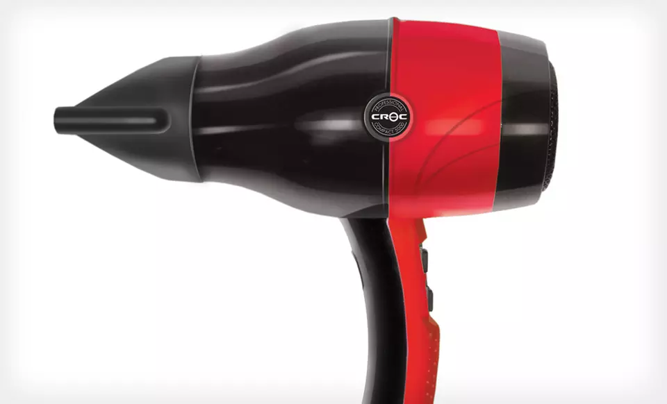 $54 for a Croc Turbo Ion 5000 Compact Ionic Hair Dryer ($180 List Price). 4 Colors Available. Free Shipping & Returns. - Second Medium