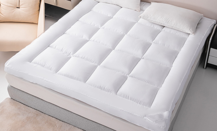 Image 2: Soft Mattress Topper - 5cm or 10cm Thickness