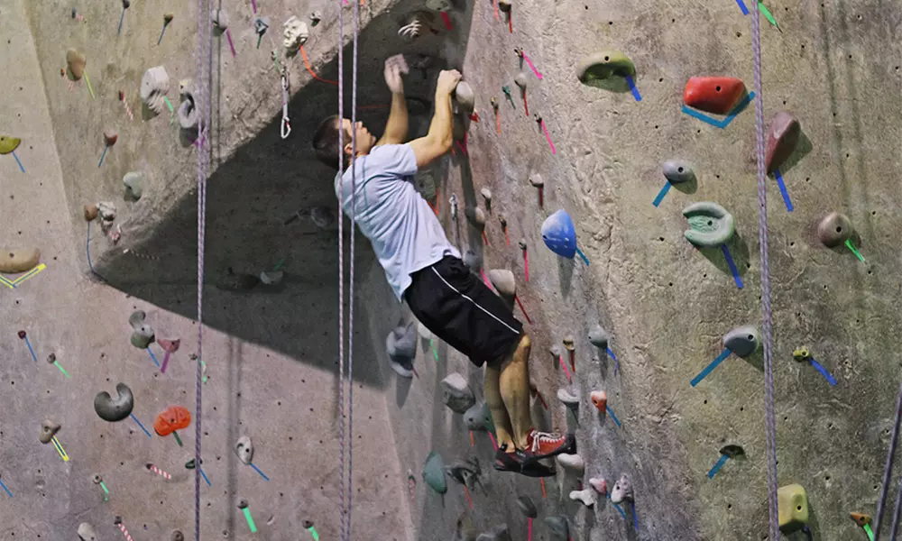 One or Five Days of Indoor Climbing or Group Climbing for 5 or 10 at Boulders Climbing Gym (Up to 58% Off) - Second Medium