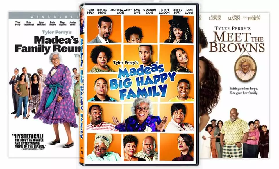 $12.99 for Tyler Perry's Madea 3-Pack DVD Bundle ($39.94 List Price). Free Returns. - Primary Image