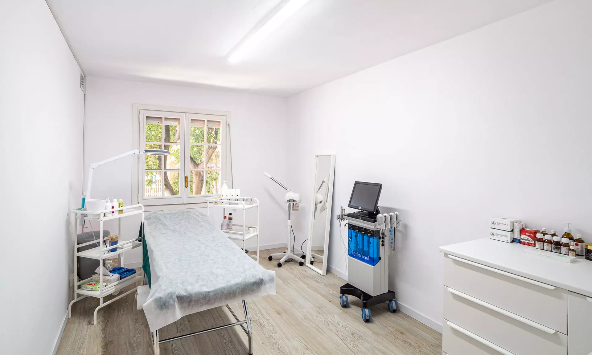 Bioestimulación facial en rostro completo