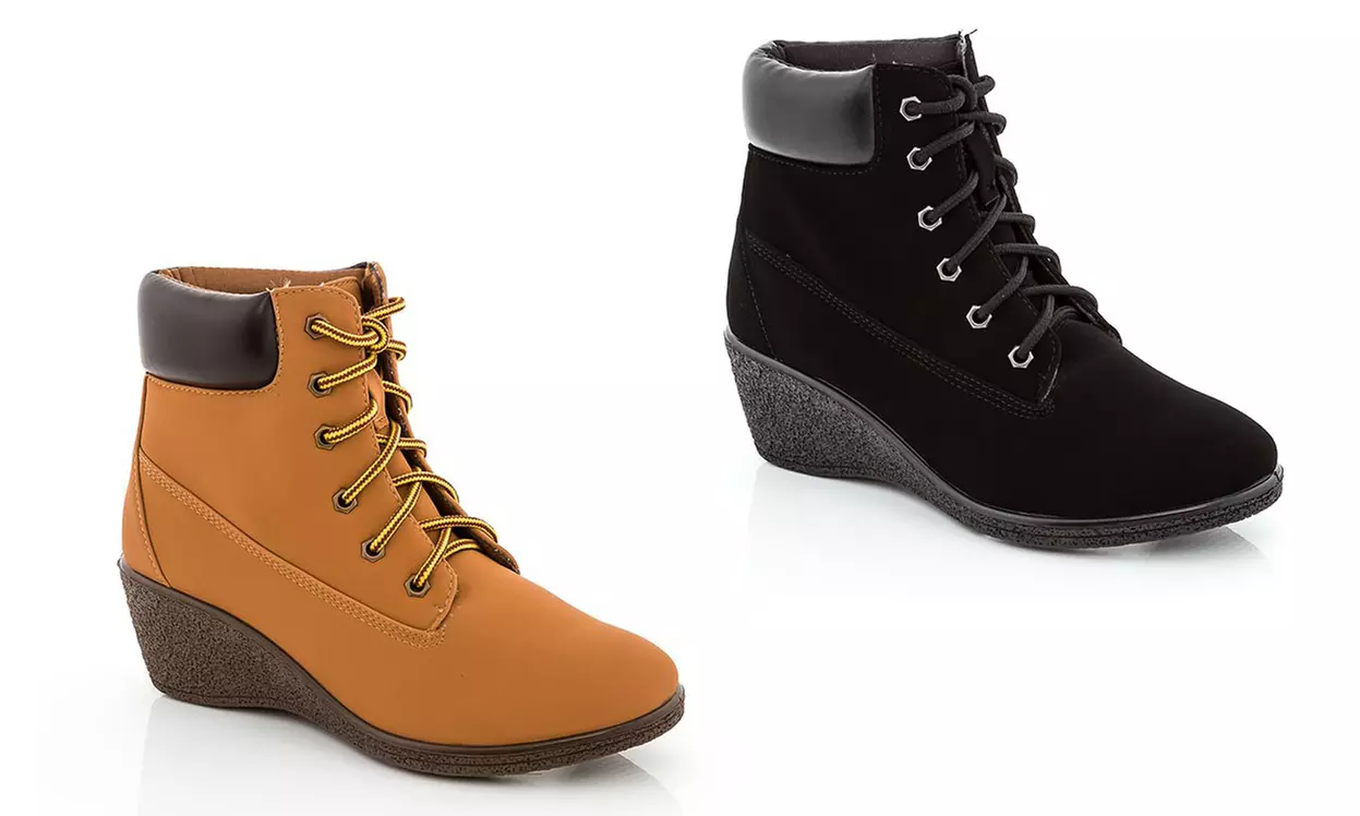 Rasolli Women's Carrie Wedge Booties - Primary Image