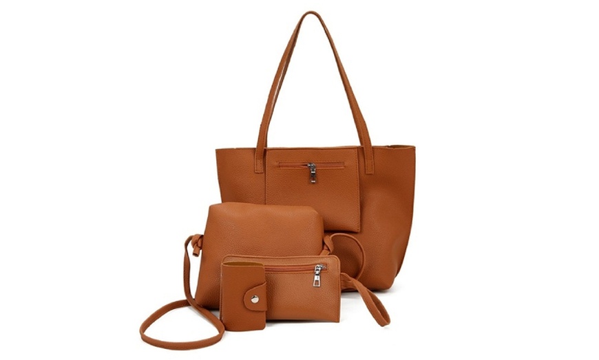 Image 4: Four-Piece Handbag Set