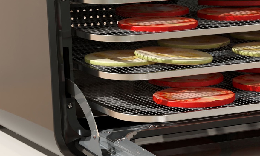 Image 3: HomCom Food Dehydrator with Adjustable Temperature 