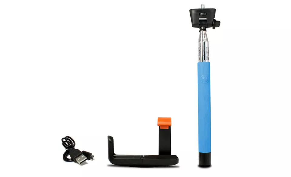 Bluetooth Selfie Stick Universal Smartphone Mount - Second Medium