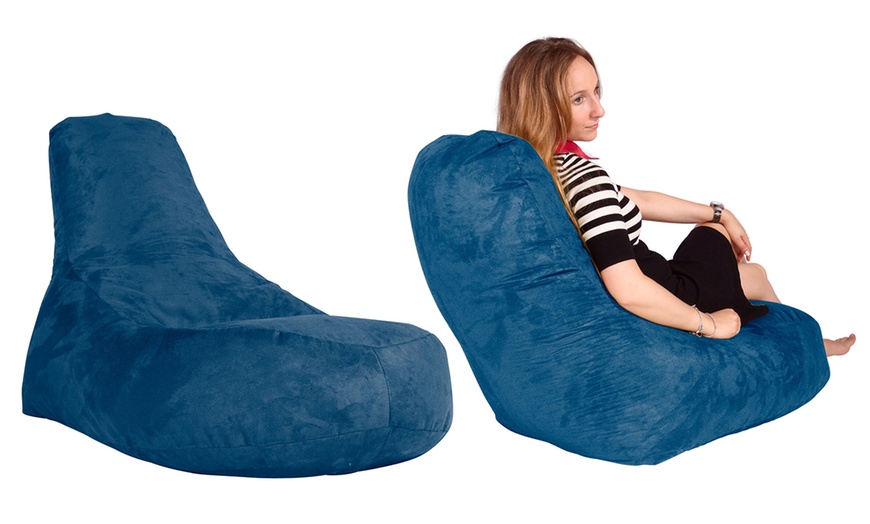 Image 26: Big Bertha Suede Bean Bags