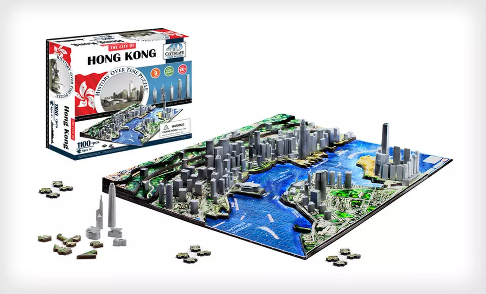 $24 for a 4DCityScape Puzzle ($39.99 List Price). Eight Options Available. Free Shipping and Free Returns. - Second Medium