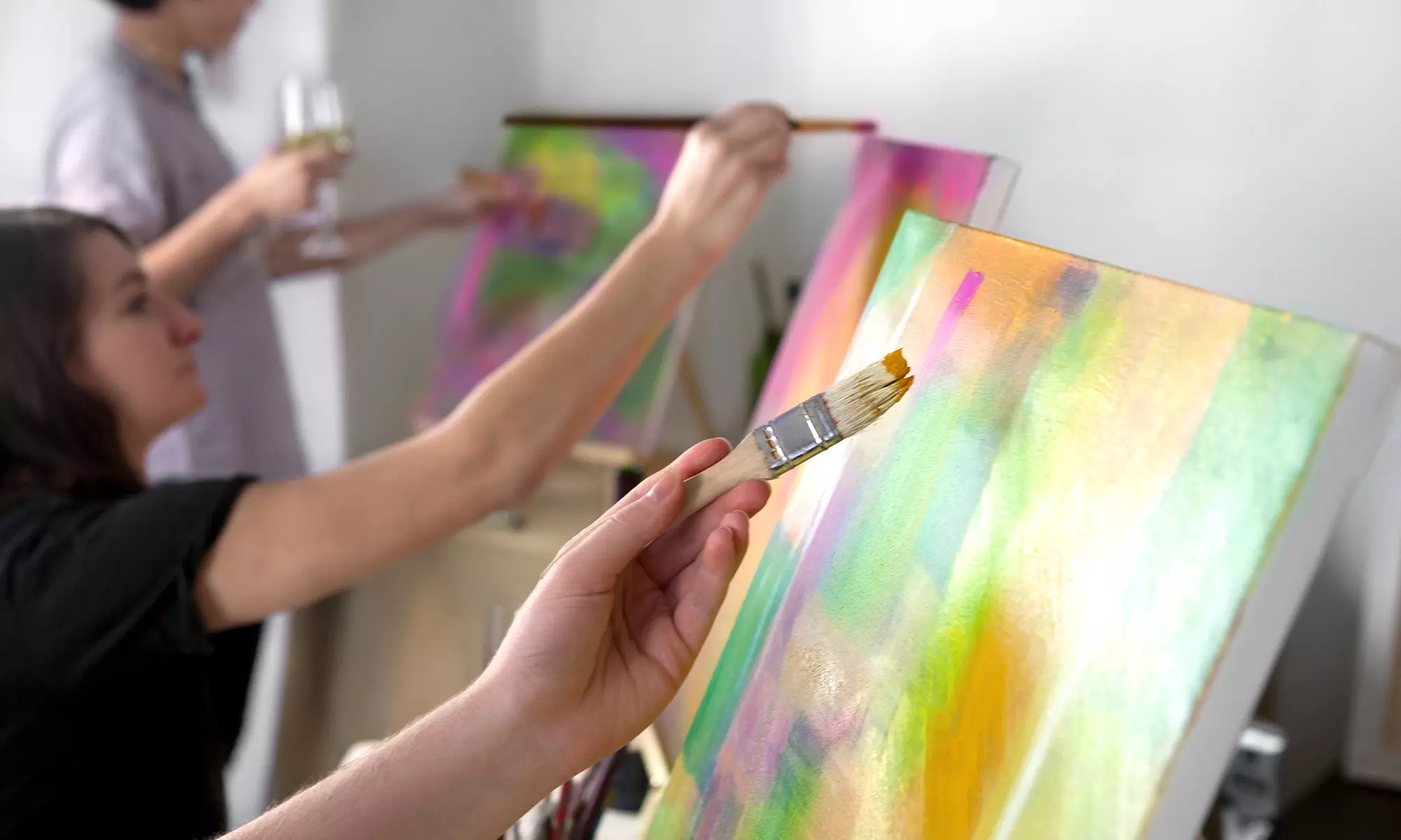 Painting Class for One or Two from Promising Palette (Up to 56% Off) - Primary Image