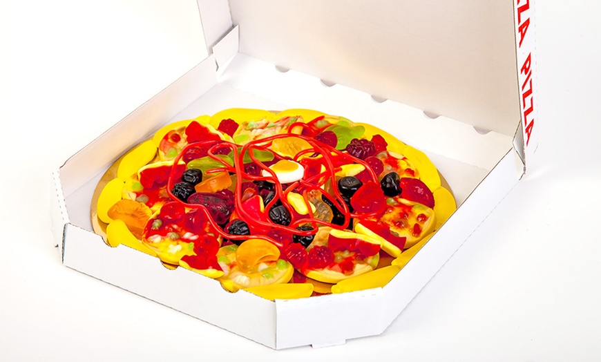 Image 1: Giant Jelly Candy Pizza 