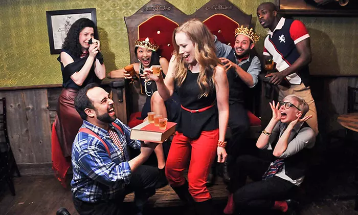 "Drunk Shakespeare" at The Lounge on December 12–January 17 (Up to 50% Off)  - Primary Image