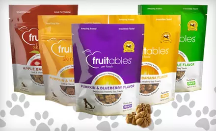 $19 for a Five-Pack of Fruitables Natural Dog Treats ($25.95 Value) - Primary Image