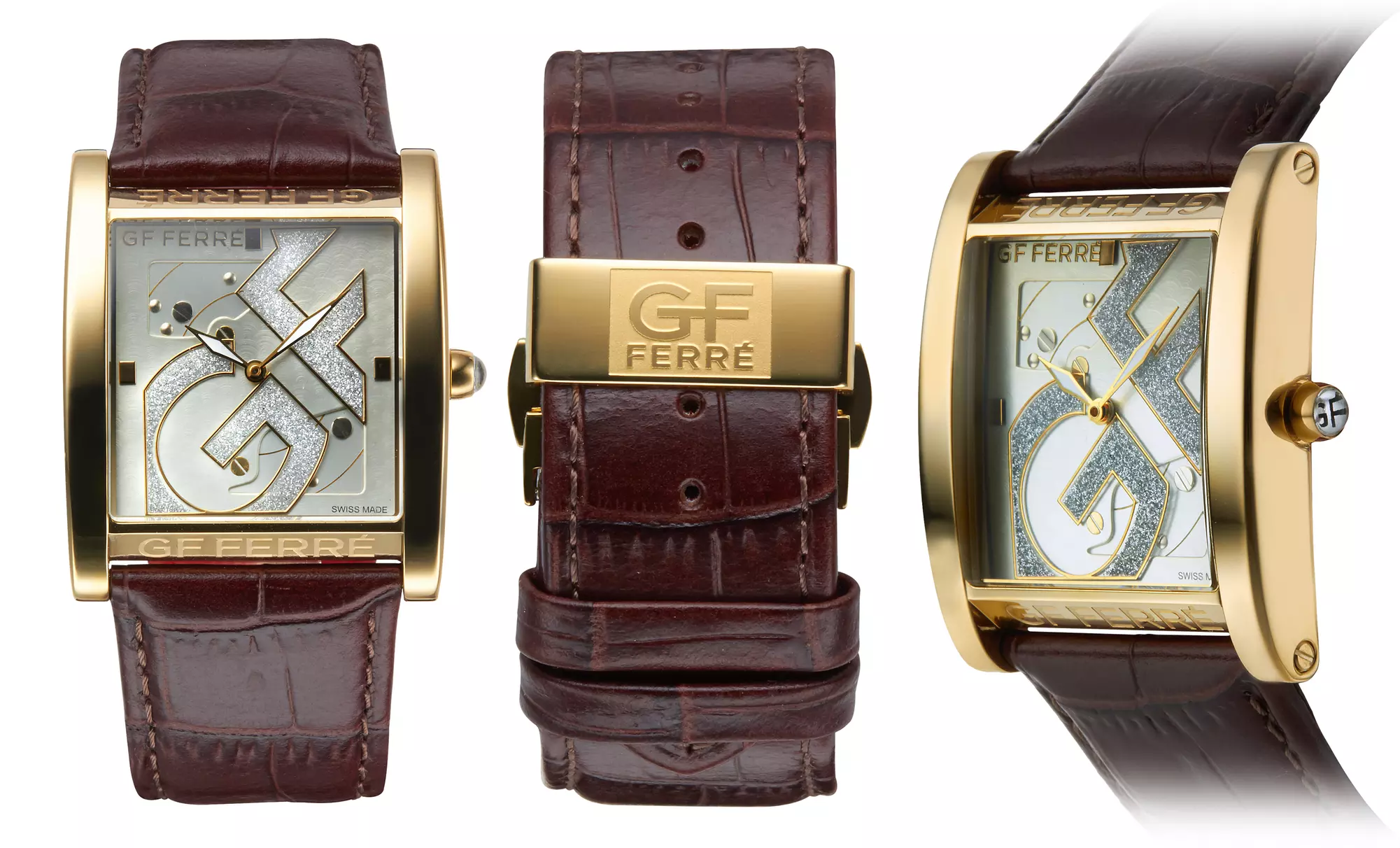 GF Ferre Swiss Made Unisex Watch - Second Medium