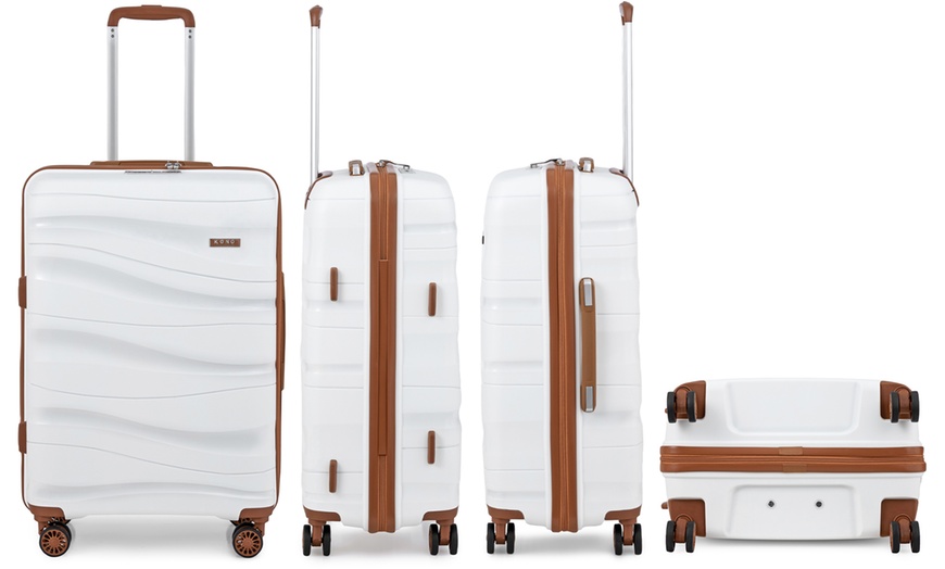 Image 25: One or Four Piece Suitcase set