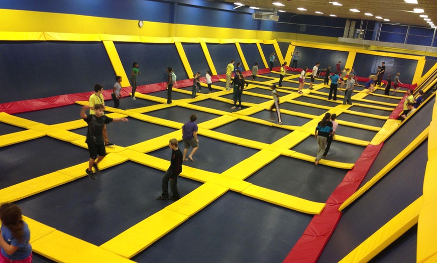 Indoor Trampolining - Sky High Sports | Groupon