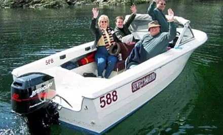 One-Hour 17-Foot-Boat Rental for Up to Six or a Sea Safari Tour for One from Sewell's Marina (Up to 51% Off) - Primary Image