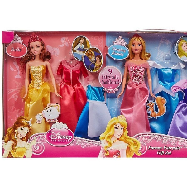 disney princess barbie pack