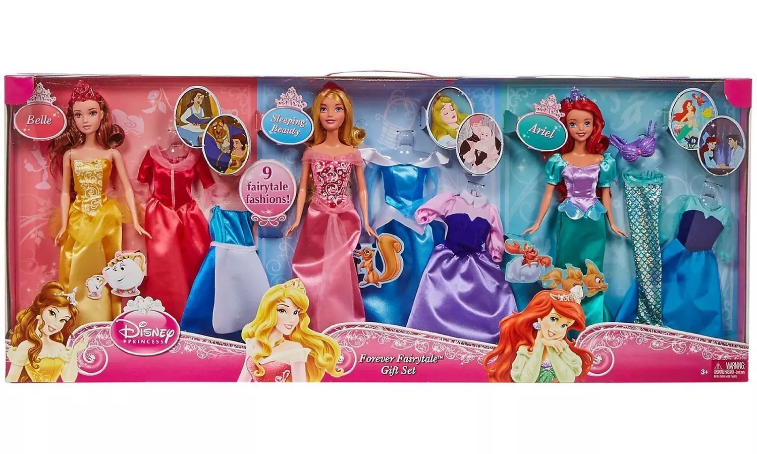 Disney Princess Dreams Come True Doll Sets (3-Pack) - Primary Image