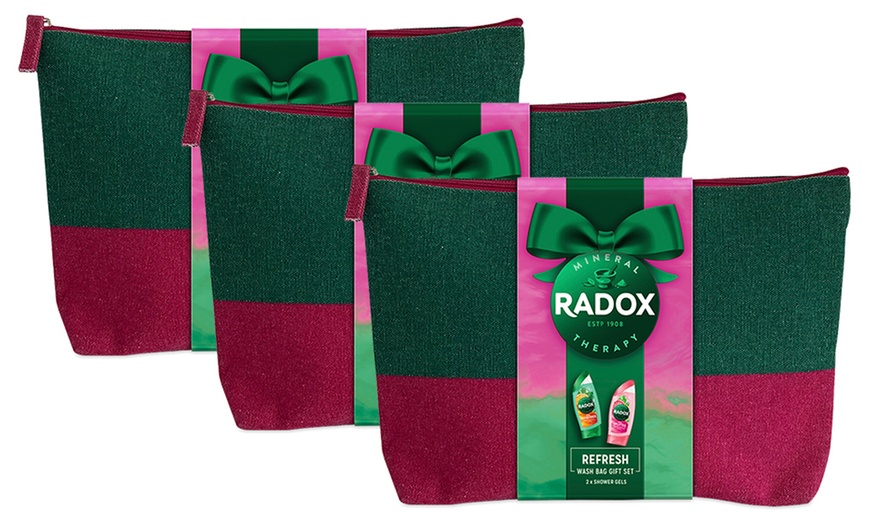 Image 5: Up to Four Radox Refresh Washbag Gift Sets