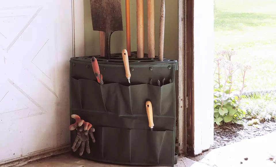 Corner Tool Storage Tower with Removable Storage Bag - Primary Image