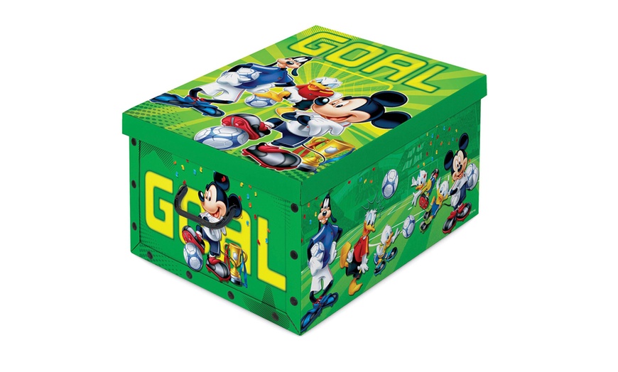 Image 4: Disney Toy Storage Boxes