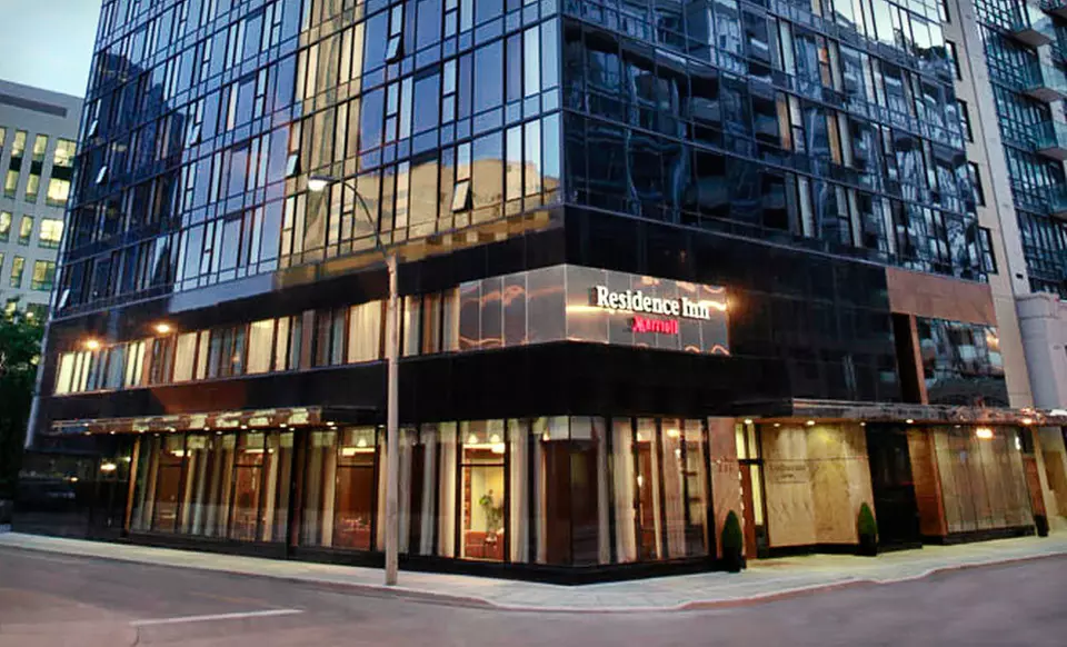 One-Night in a King or Queen Studio Suite with Parking at Residence Inn Toronto Downtown/Entertainment District - Second Medium