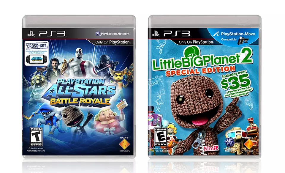 2-Game Bundles for PlayStation3, Titles Include Gran Turismo 5, Uncharted 3, and More - Primary Image