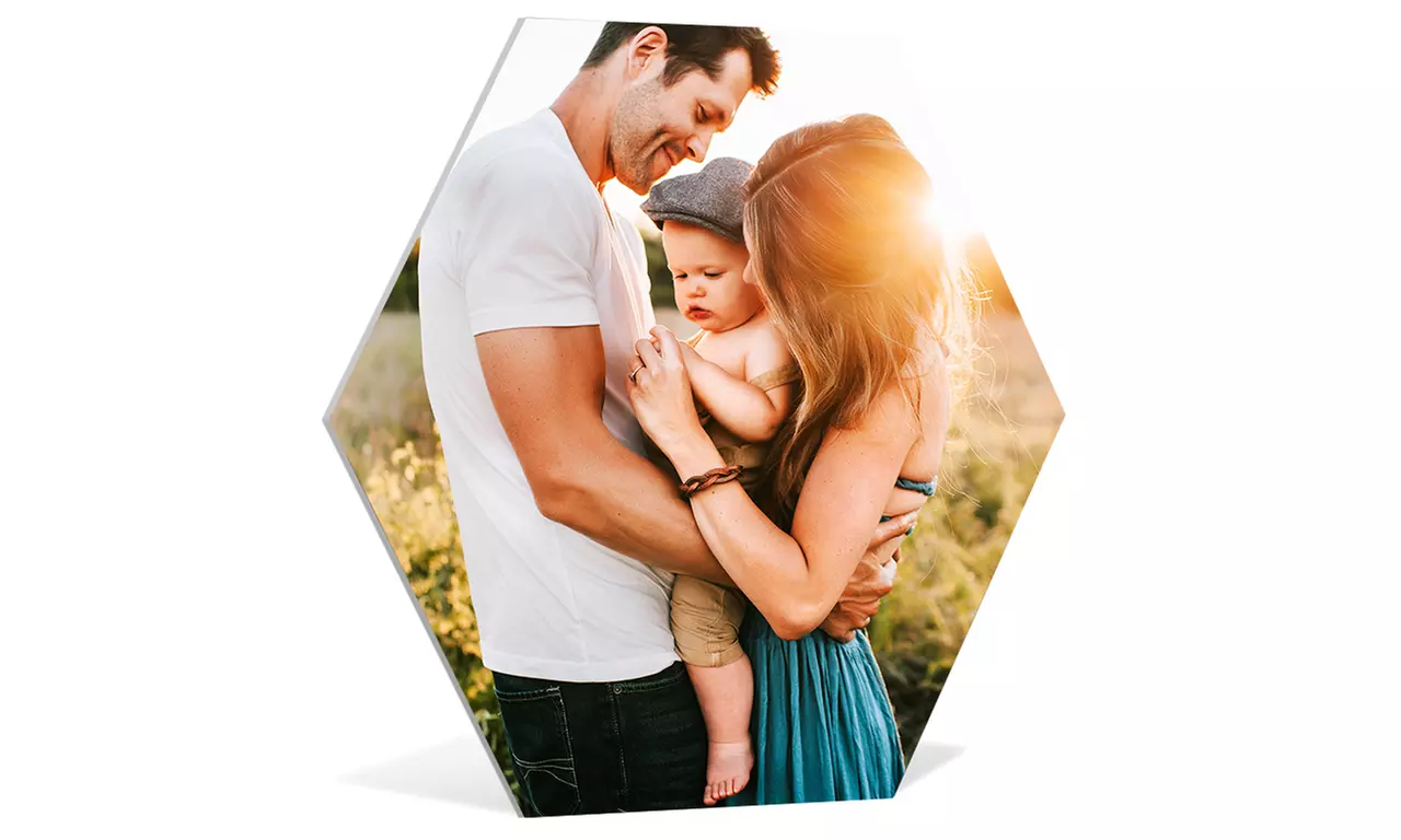 Muchopix hexagone, taille au choix, sur Hellodeco