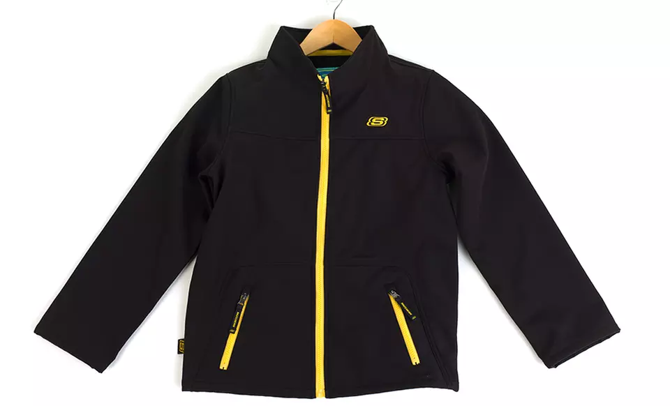 $32.99 for a Skechers Kids' Soft Shell Jacket ($75 List Price). Multiple Options Available. Free Shipping & Returns. - Second Medium