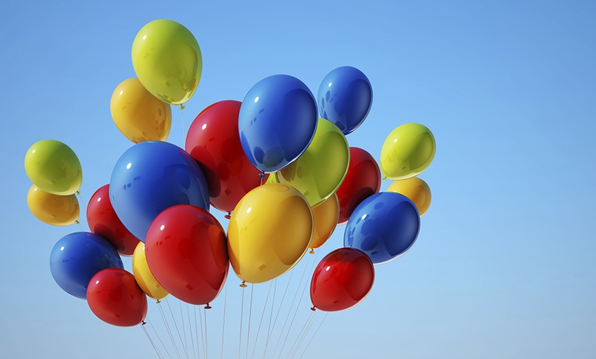 Image 1: Make Parties Pop! Helium Balloons