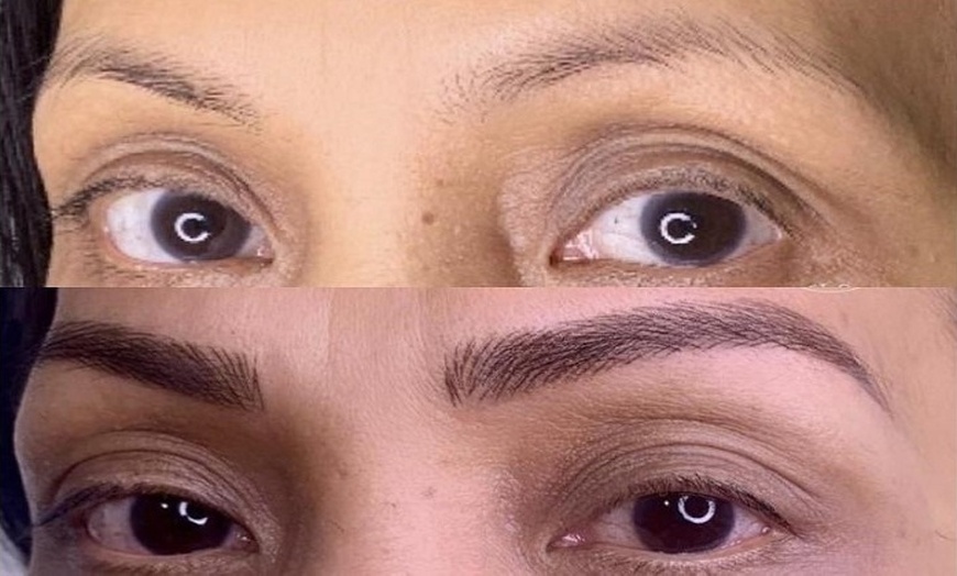 Image 11: Sesión de microblading o microshading de cejas 