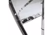 LeisureMod Napoli Modern Clear Acrylic Bar Counter Stool (Set of 2) - Second Medium
