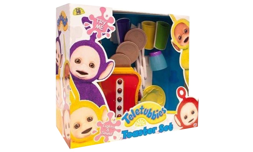 Image 2: Teletubbies Toaster Set