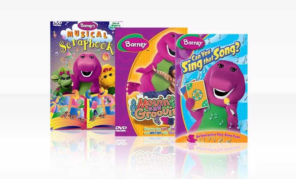 Barney Sing and Learn 3-DVD Bundle. Free Returns. - Primary Image