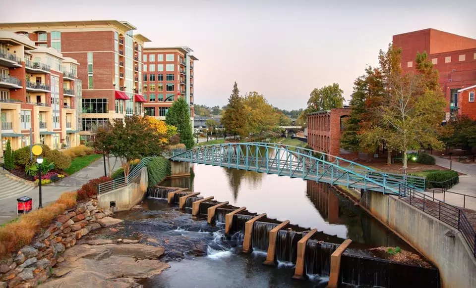 One- or Two-Night Stay for Two with Appetizer at Clarion Inn & Suites Greenville in Greenville, SC - Primary Image