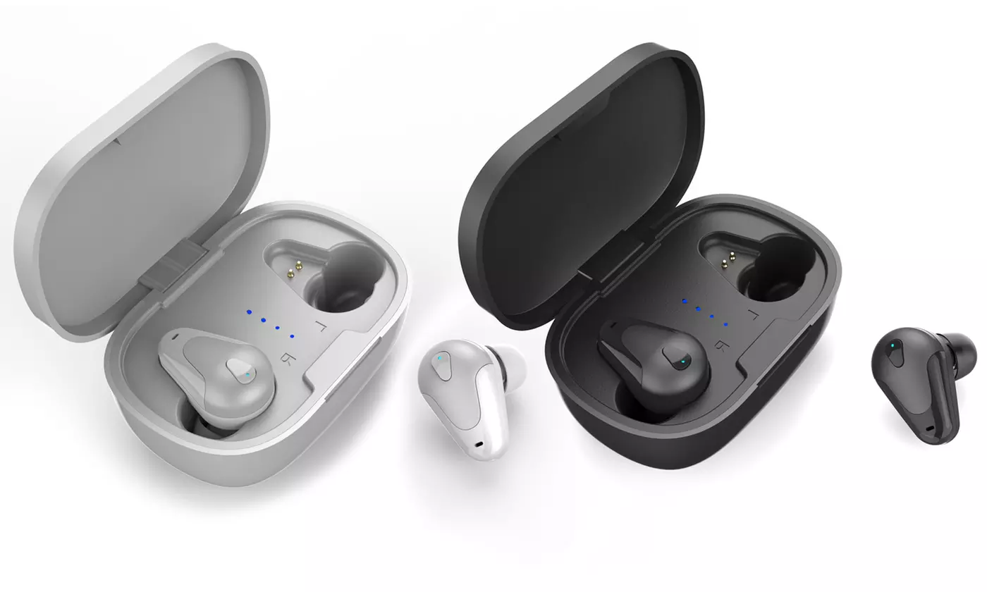 Laud True Wireless Bluetooth 5.0 Earbuds with Wireless Charging Case - Primary Image