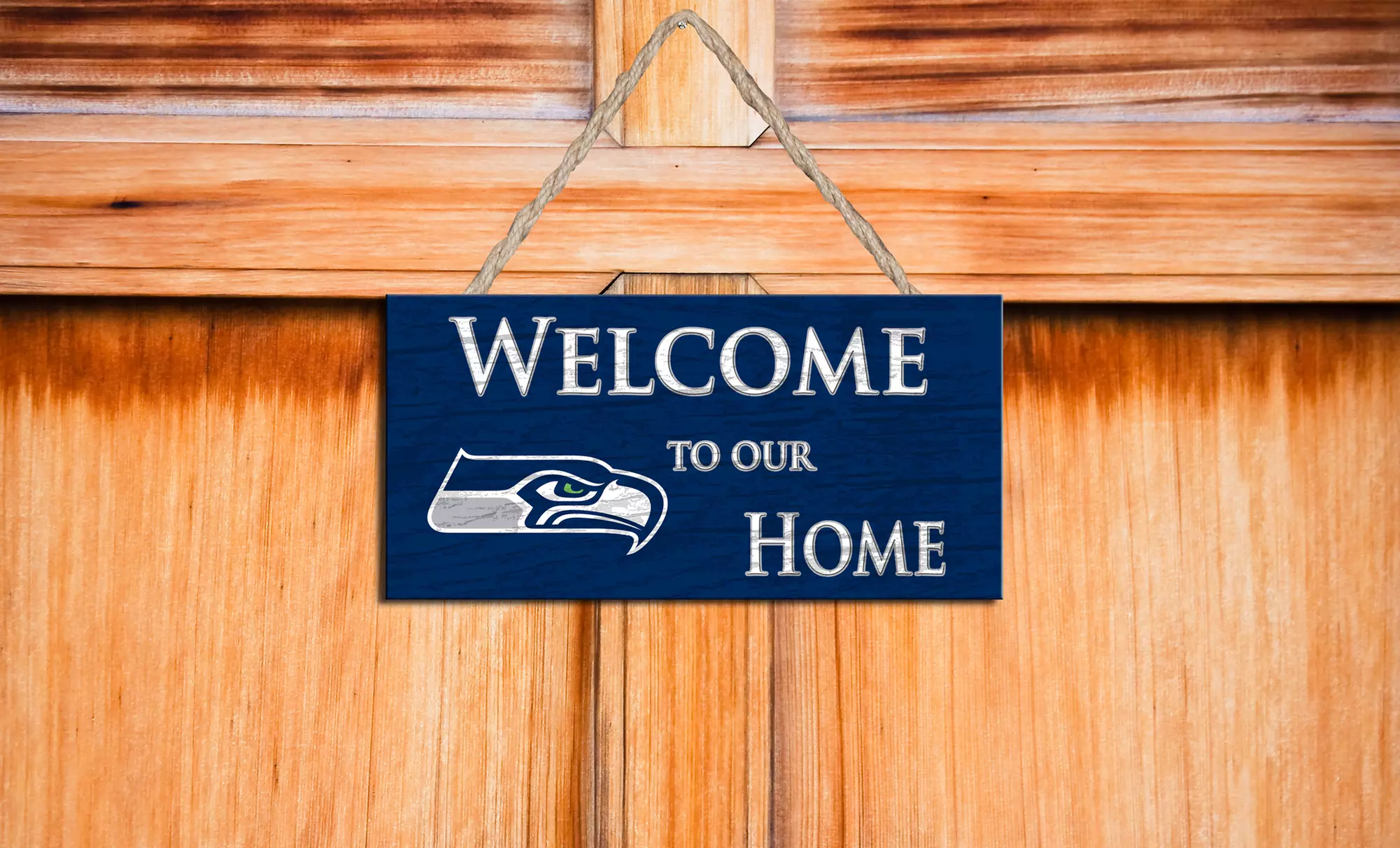 NFL 12" Welcome Home Sign - Primary Image