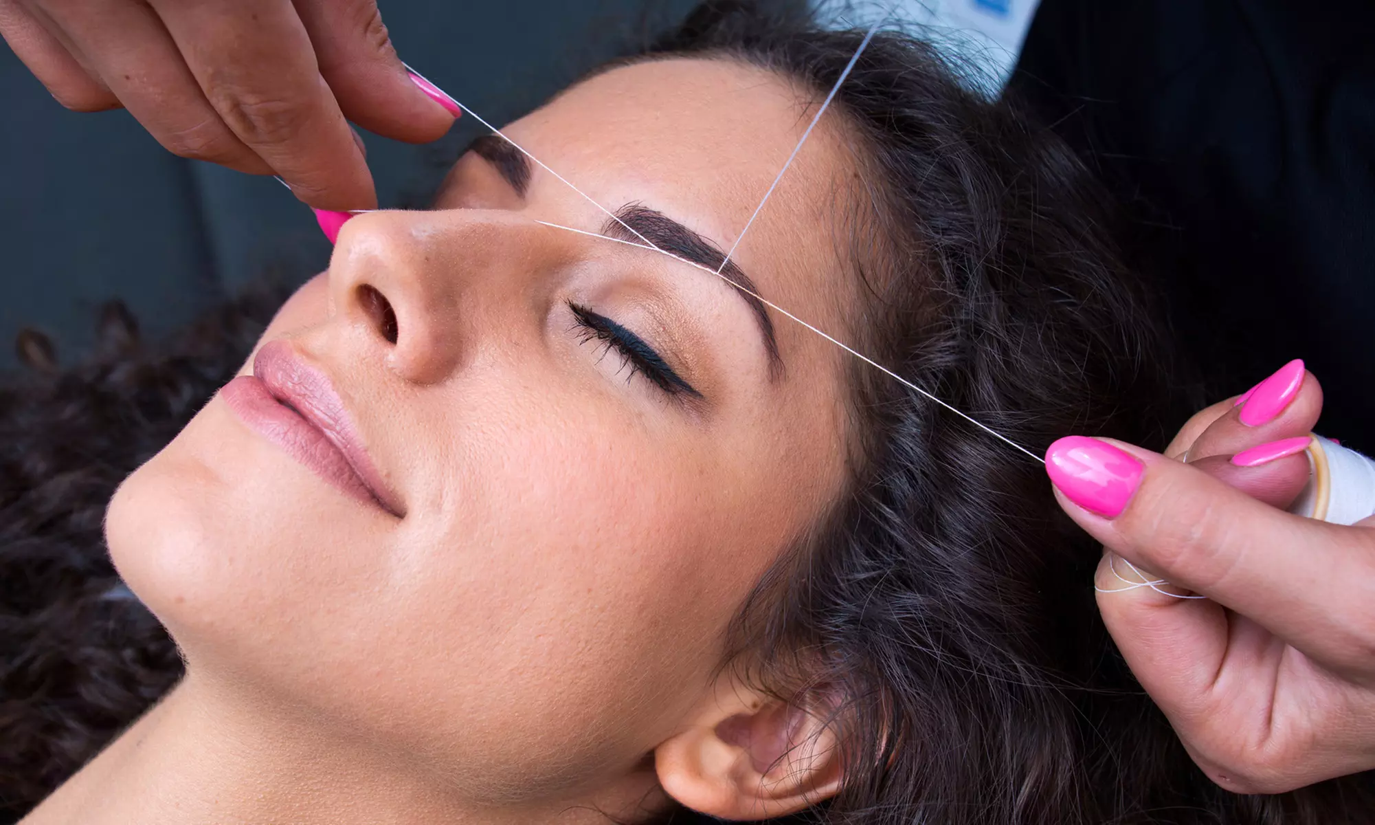 Two or Brow Shaping Sessions or One Set of Eyelash Extensions with Fill-in at Neel Thredz Spa (Up to 55% Off) - Primary Image