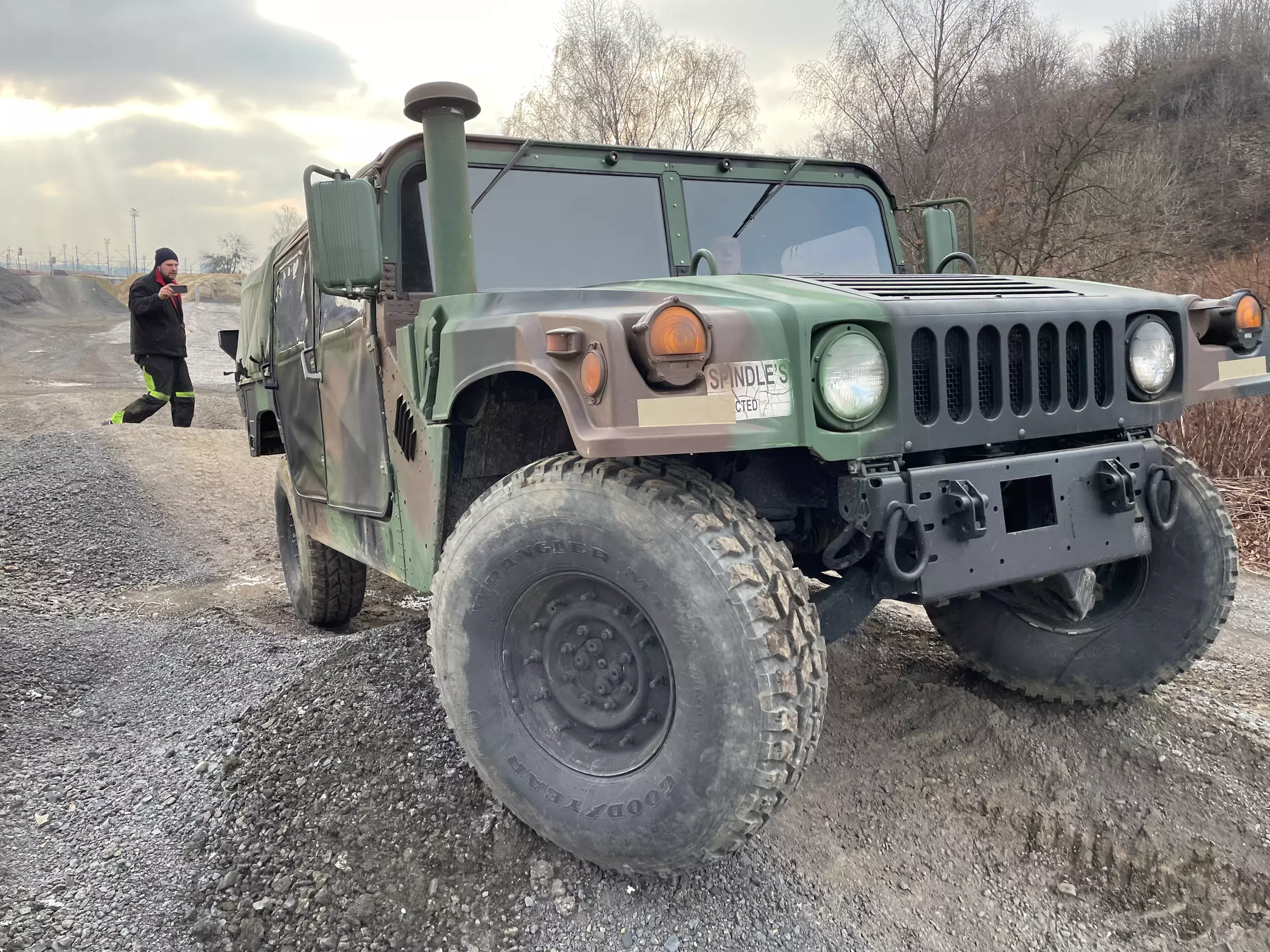 Jazda wojskowym samochodem, terenowym i rajdowym w Libros Ostrawa