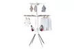 Octopus-Shaped Three-Tier Foldable Clothes Drying Rack – Lightweight and Space-Saving - Second Medium
