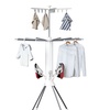 Image 5: Octopus-Shaped Three-Tier Foldable Clothes Drying Rack 