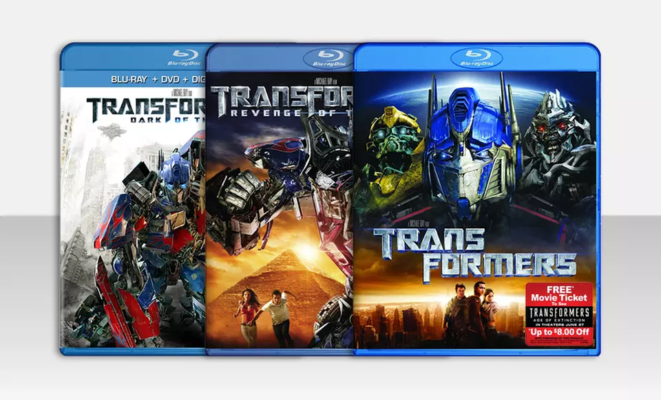 Transformers Film on Blu-ray + Movie Ticket to Transformers: Age of Extinction - Primary Image