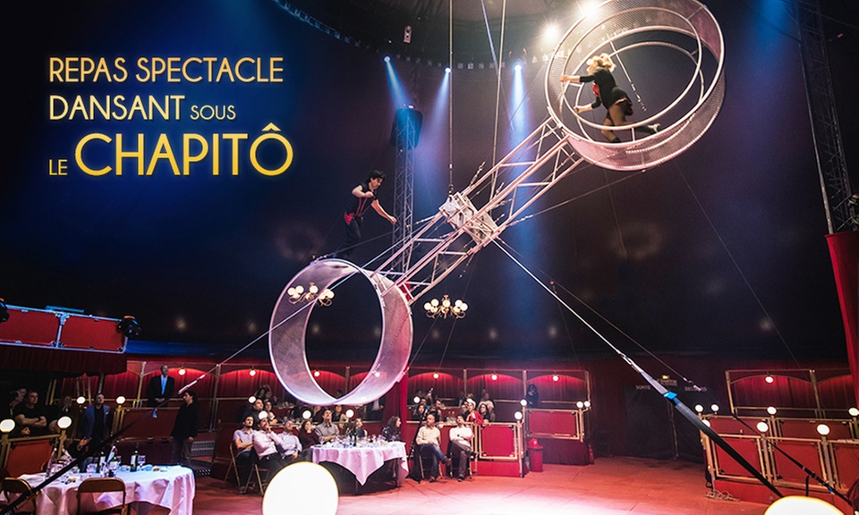 Formule Roulotte au Chapitô : repas, spectacle et danse l’après-midi