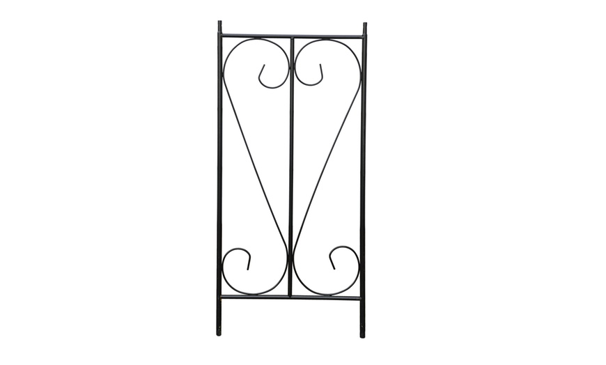 Image 9: Garden Gear 2.2m Metal Garden Arch