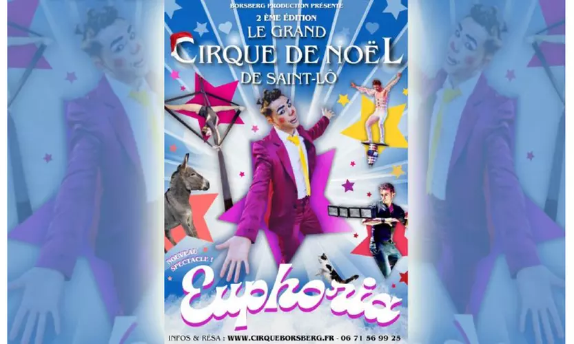 Cirque Borsberg : 2 places pour un show d'acrobaties magique à Saint-Lô en dec. / janv. (jusqu'à 33% de remise) - Primary Image